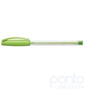 Caneta Esferográfica Trilux Verde Claro 1.0mm - Faber-Castell