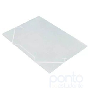 Pasta Aba Elástico Plástica Ofício Soft Cristal -  Polibras
