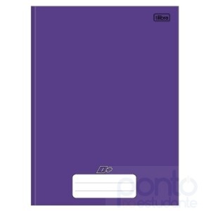 Caderno Brochura 1/4 Capa Dura  D+  48 Folhas – Tilibra