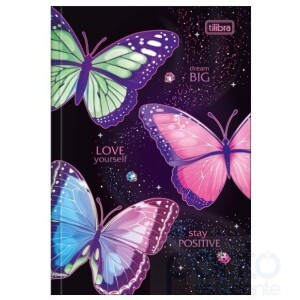 Caderno Brochura C/D 1/4 80 Folhas Daisy - Tilibra