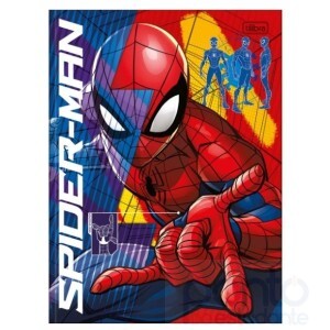 Caderno Brochura Universitário C/D 80 Folhas Spider Man - Tilibra