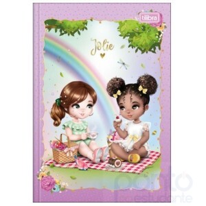 Caderno Brochura C/D 1/4 80 Folhas Jolie - Tilibra