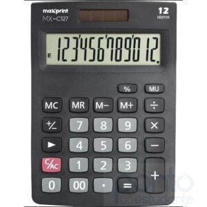 Calculador de Mesa MX-C127 - Maxprint