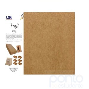 Papel Kraft A4 80gr - Usa Folien