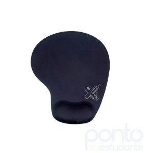 Mousepad Com Apoio Em Gel Smart Preto Maxprint