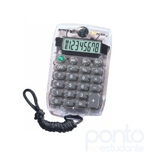 Calculadora De Bolso Pc033 Com Cordão Procalc