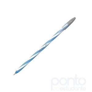 Caneta Esferográfica Spiro 0.7mm Azul Claro