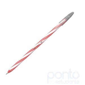 Caneta Esferográfica Spiro Gel 0.7mm Vermelha