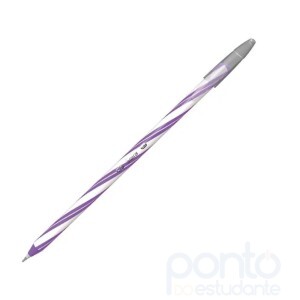 Caneta Esferográfica Spiro Gel 0.7mm Violeta