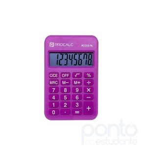 Calculadora Procalc Bolso Pc059pk Pink