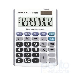 Calculadora Procalc de Mesa 12 Dig Pc255