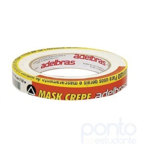 Fita Crepe 18x50mm Adelbras