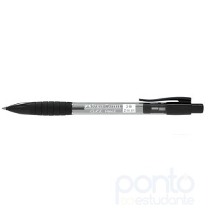 Lapiseira Faber Castell Click Pencil 2.0mm Preta