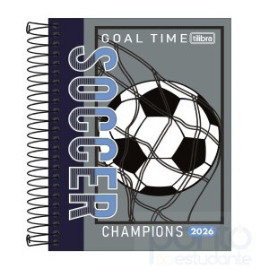 Agenda 2026 Espiral Diária D+ Masculina Tilibra