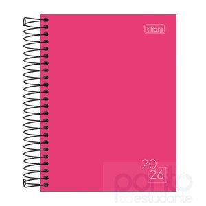 Agenda 2026 Espiral Diária Spice Cores M5 Tilibra