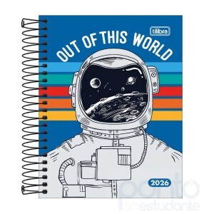 Agenda 2026 Diária Pepper Masculina M4 Tilibra