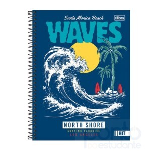 Caderno Tilibra Univ CD 16 Matérias 256fl Hit Masculino