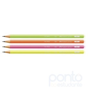 Lápis Grafite EcoLápis  Neon Faber-Castell