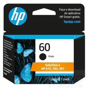 Cartucho HP 60 preto Original (CC640WB)