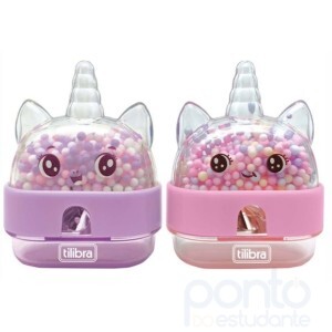 Apontador com 1 Furo com Depósito Unicórnio - Tilibra