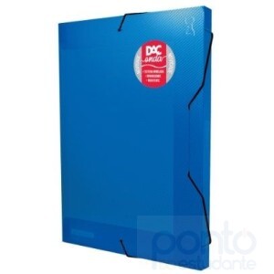 Pasta Aba Elástica Onda 2cm Azul - 402PP - Dac