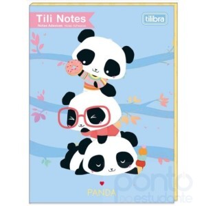Kit Blocos Adesivos Tili Notes Panda - Tilibra
