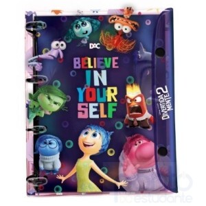 Fichário Universitário PVC Cistal Divertidamente - Dac