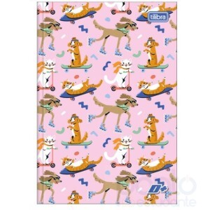 Caderno 1/4 Brochura C/D 96 Folhas D+ - Tilibra